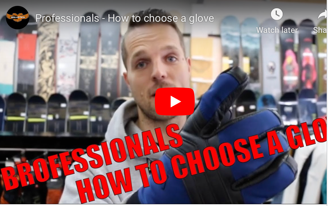 Brofessionals - How to choose a glove