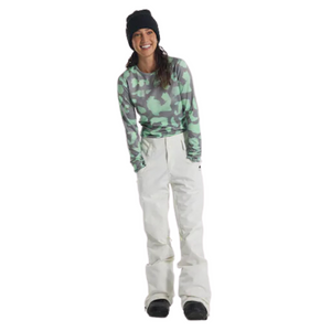 Burton Women's Marcy High Rise Stretch Pant - Stout White