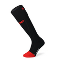 Lenz Heat Sock 6.1 Toe Cap Merino Comp - Black