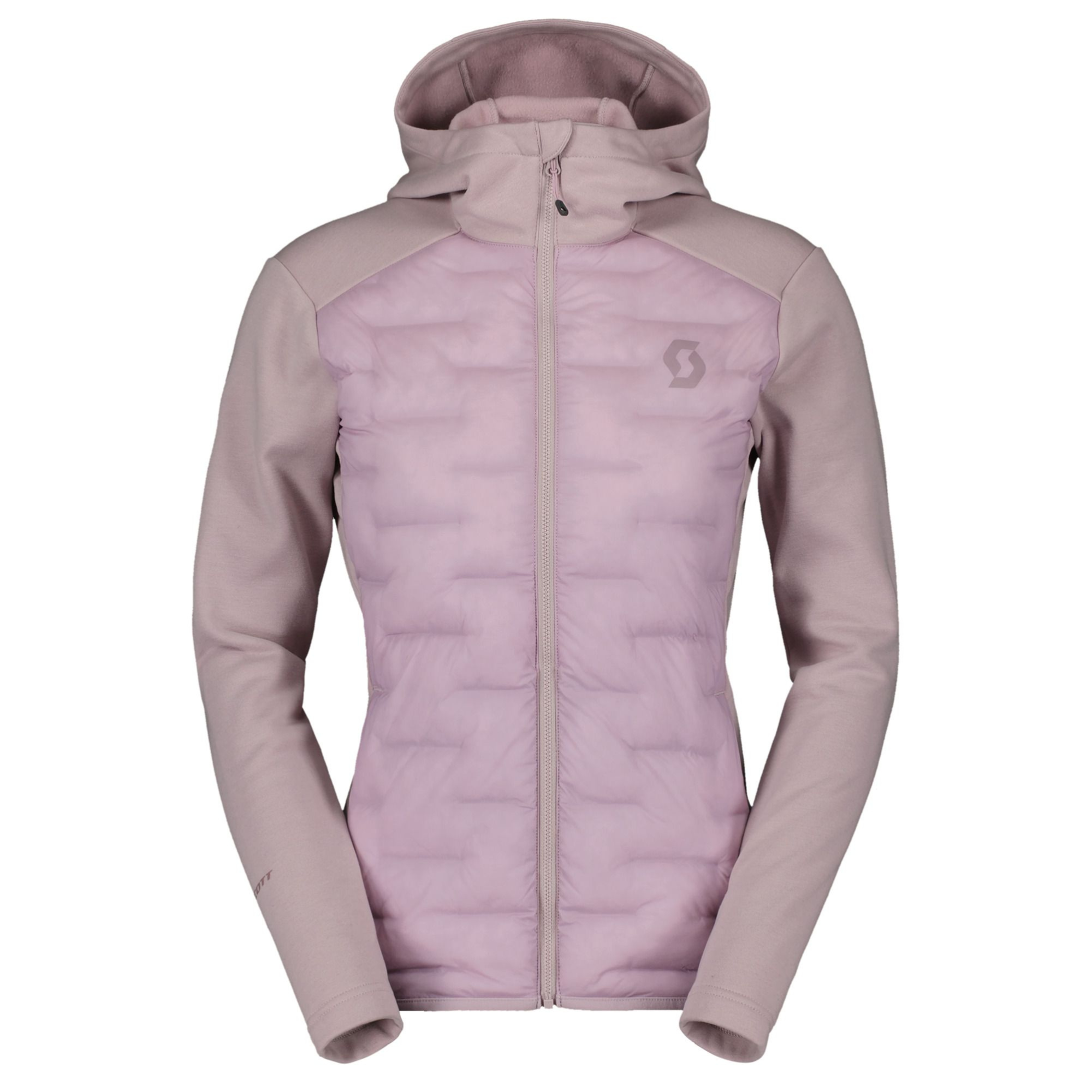 Scott Women's Defined Warm Hybrid Hoodie - Cloud Pink