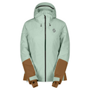 Scott Women's Ultimate Dryo Tech Jacket - Fresh green/Bread Brown