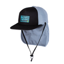 Creatures Reliance Grom Surf Cap - OSFM - Black Grey
