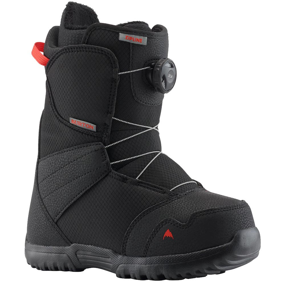 Burton Kids' Zipline BOA® Snowboard Boots - Black