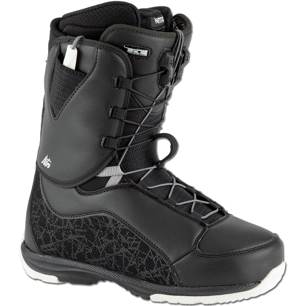 Nitro Women's Futura TLS Snowboard Boots - Black White