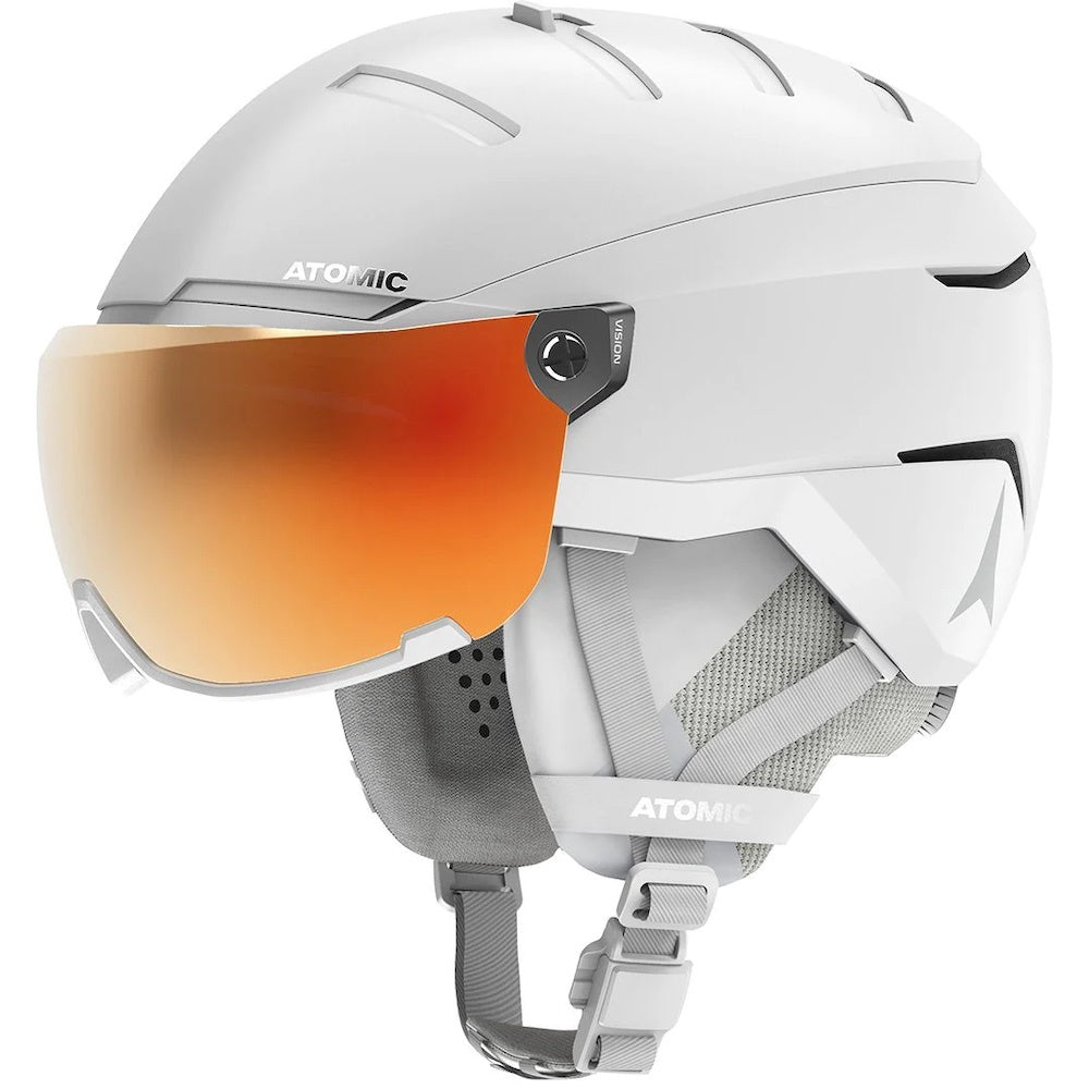 Atomic Savor GT AMID Visor HD Helmet - White / Heather