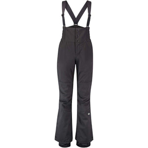 O'Neill Women's High Waist Bib Pants - Black Out