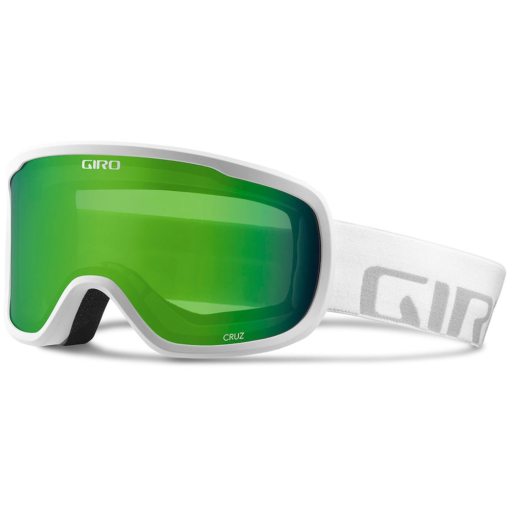 Giro Cruz Asian Fit - White Wordmark / Loden Green