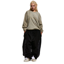 BSR Letter Super Wide Joggers Pants