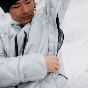 Burton [ak] Men's Baker Down Insulated Jacket - Gray Cloud