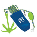 Jetpilot Complete Folding Anchor - Blue / Lime