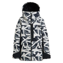 Burton Kids' Hillslope 2L Jacket - City Streets / True Black