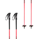 Faction Ski Poles - Red