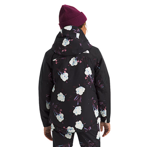 The North Face Girl's Freedom Insulated Jacket - TNF Black/ White