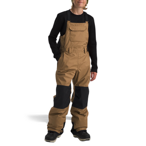 The North Face Teen Freedom Insulated Bib Pants - Utility Brown