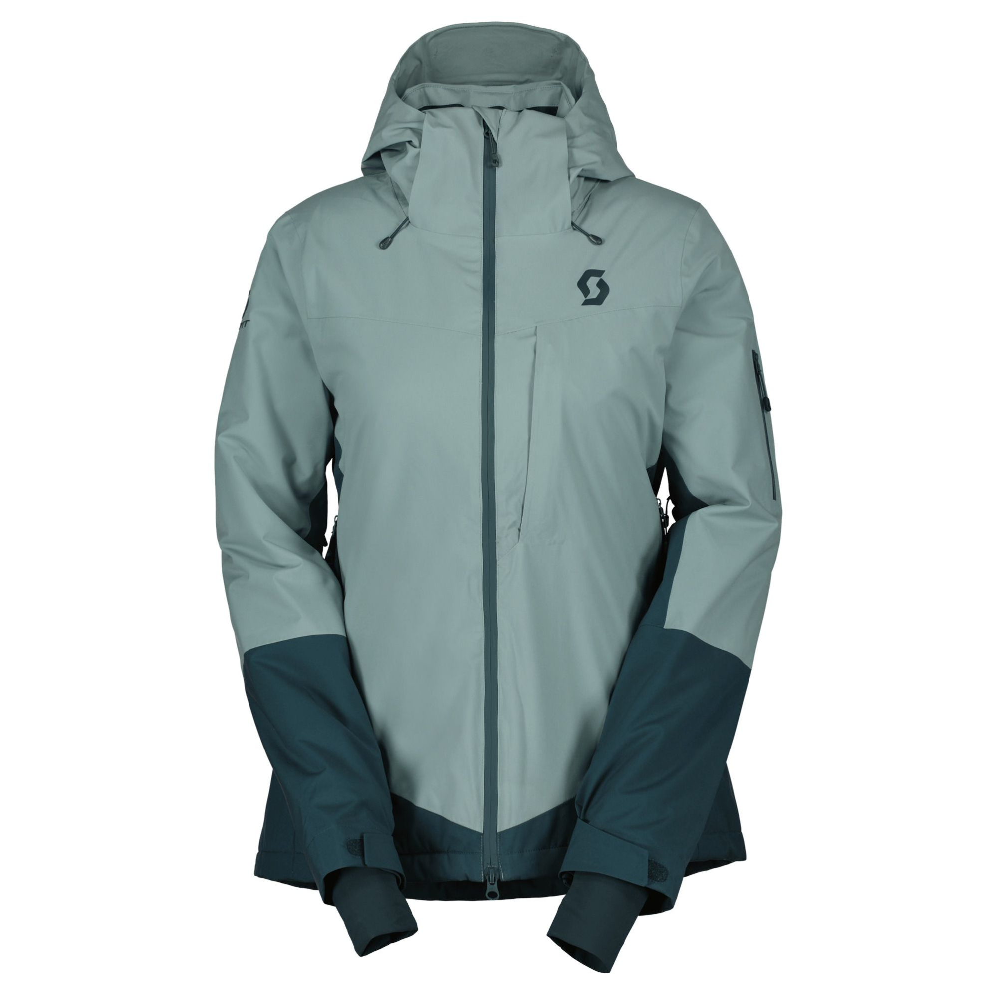 Scott Women's Ultimate Dryo Jacket - Northern Mint Green / Aruba Green