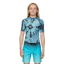 O'Neill Boy's Dopedye UV SS Surf Tee - Deep Teal
