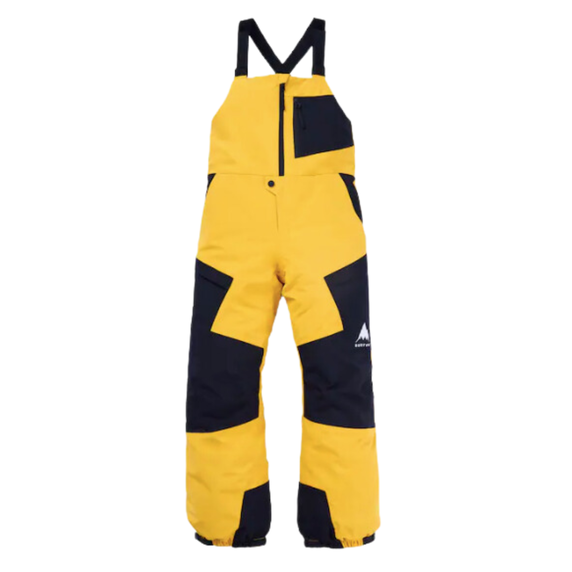 Burton Kids' Powline GORE-TEX 2L Bib Pant - Goldenrod / True Black