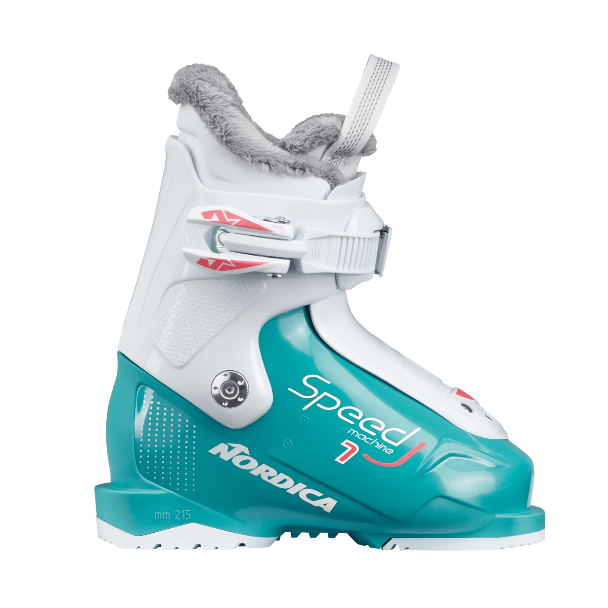 Nordica Kid's Speedmachine J1 Girl - Light Blue /White/Pink