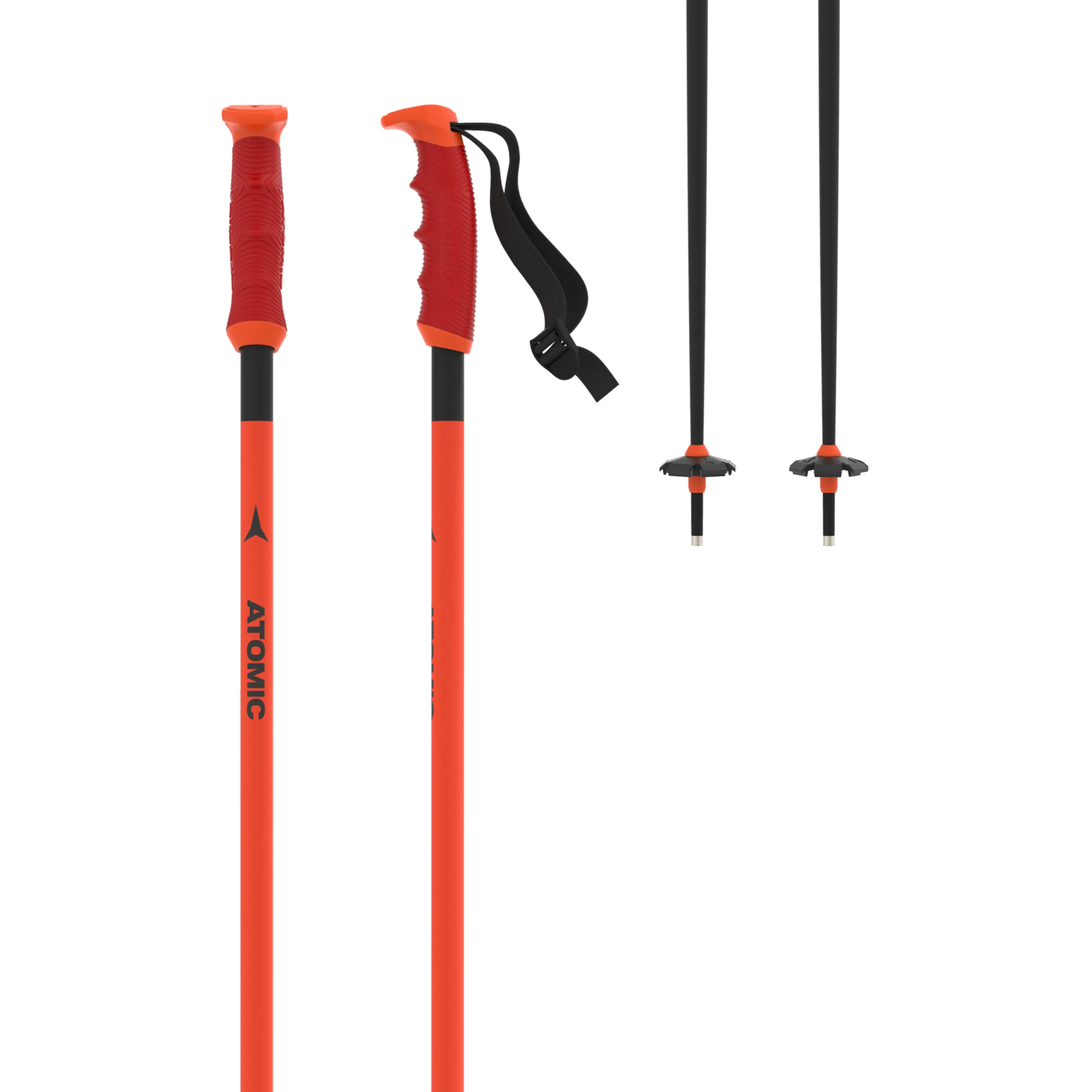 Atomic Redster Poles - Red/Black