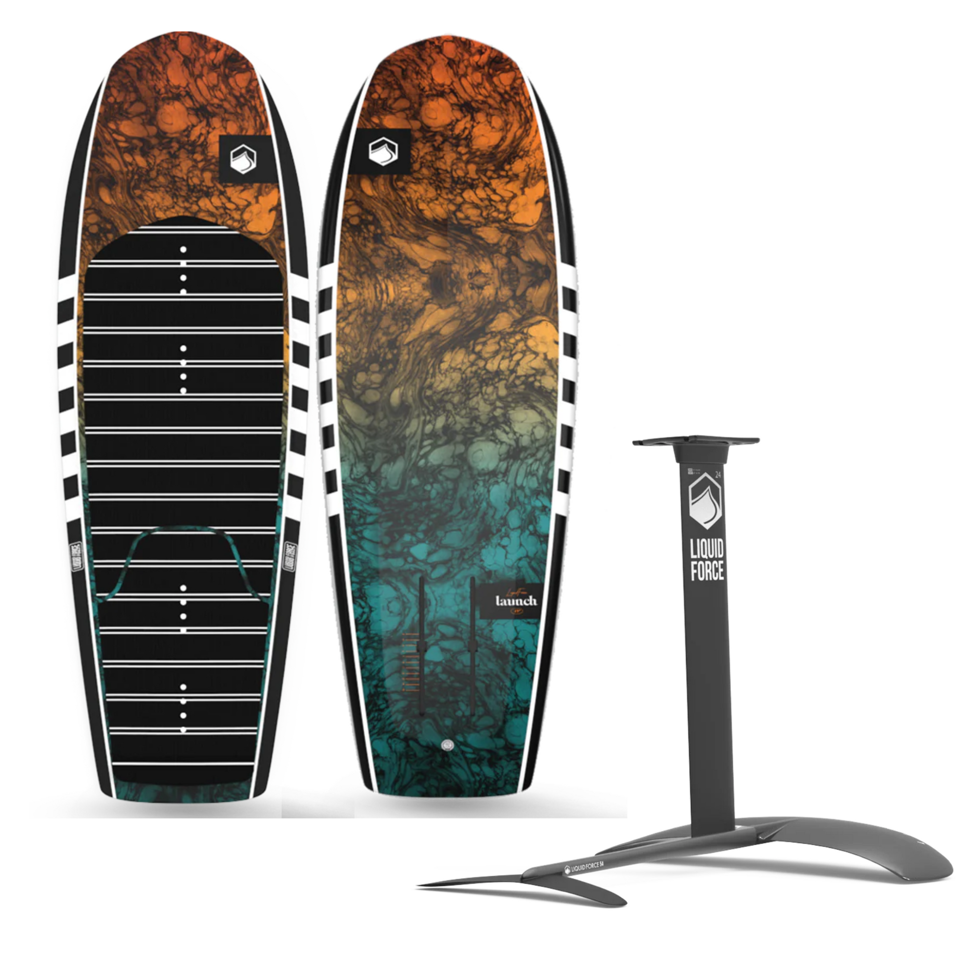 Liquid Force Launch 4'5" Board + Launch Foil 120 Set