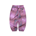 BSR Monogram Super Wide Jogger Pants - Aurora Pink