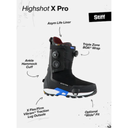 Burton Men's Highshot X Pro Step On Snowboard Boots