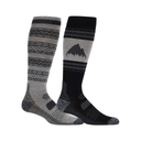 Burton Men's Performance Lightweight Sock (2 Pack) - True Black