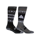 Burton Women's Performance Lightweight Socks (2 Pack) - True Black
