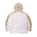 BSR Hare 1502 Art Print Hooded Jacket - Cream Beige