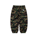 BSR Always On Super Wide Jogger Pants - Woodland Camo