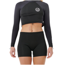 Ripcurl Women's Dawn Patrol 1mm Wetsuit Shorts - Black