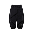 BSR Stream Line 3L Super Wide Jogger Pants - Black