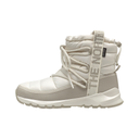 TNF Women's ThermoBall™ Lace Up Waterproof Booties - Gardenia White/ Silver Grey