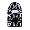 BSR Br Pattern Face Mask - Black