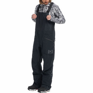 Burton Men's [ak] GORE‑TEX 3L Freebird Stretch Bib Pant -  True Black