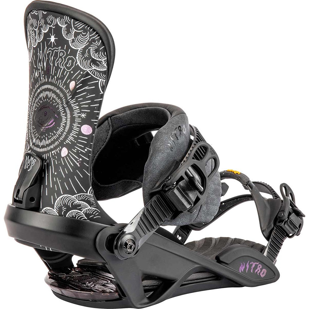 Nitro Women's Ivy Snowboard Bindings - All Eyes On Me