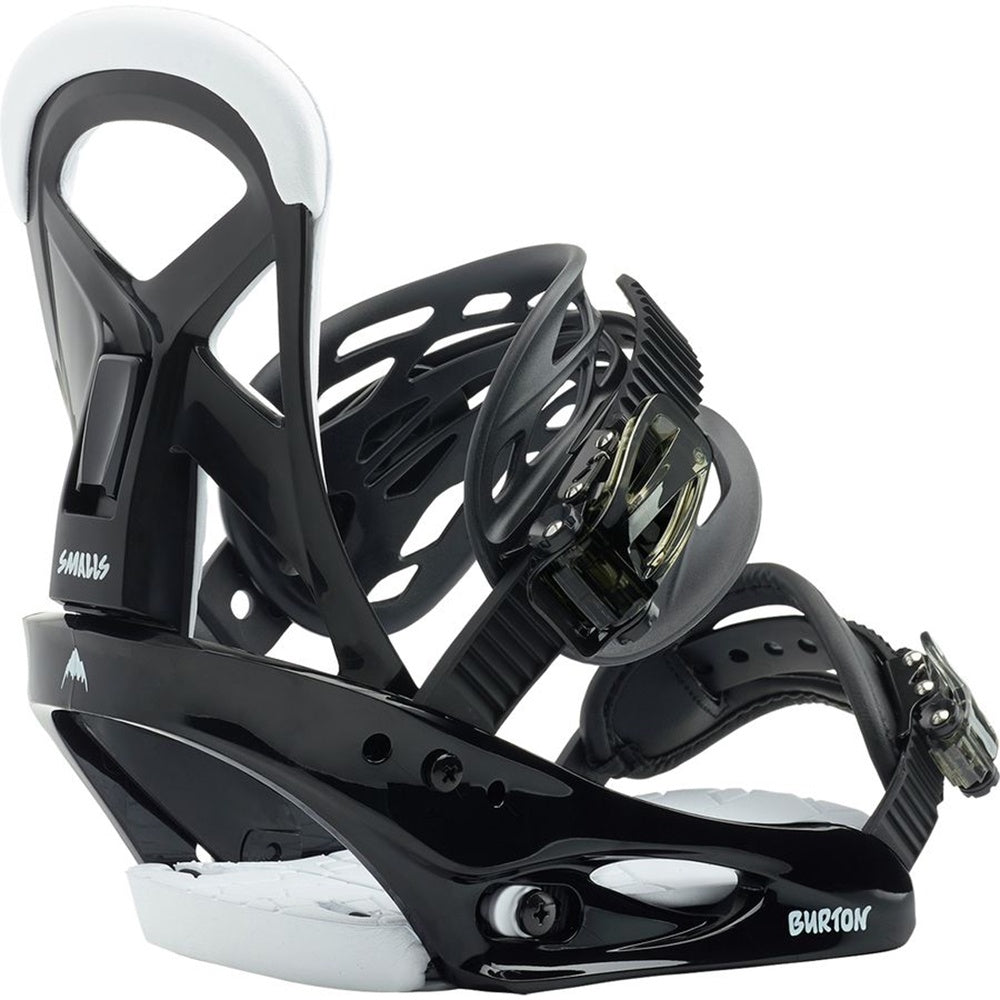 Burton Kids' Smalls Re:Flex Snowboard Bindings -Black