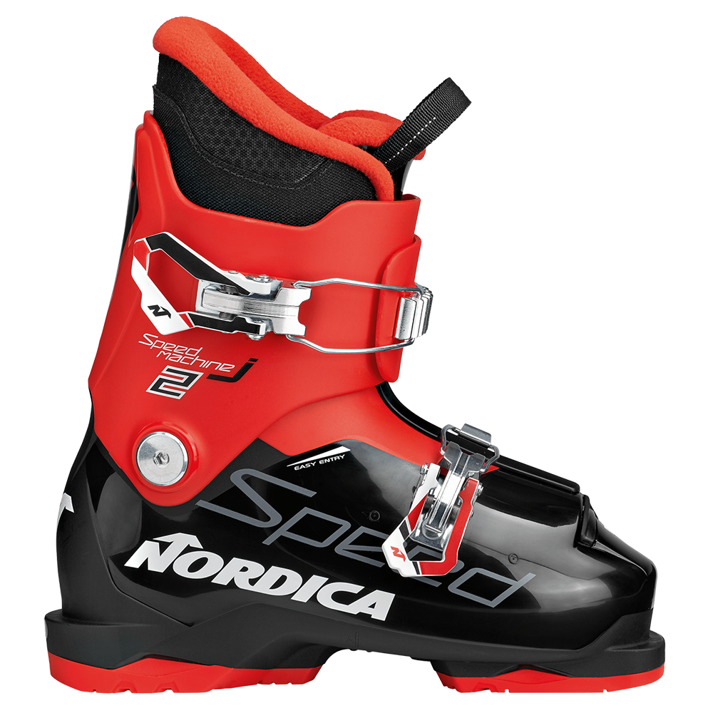 Nordica Kid's Speedmachine J2 - Black/Red