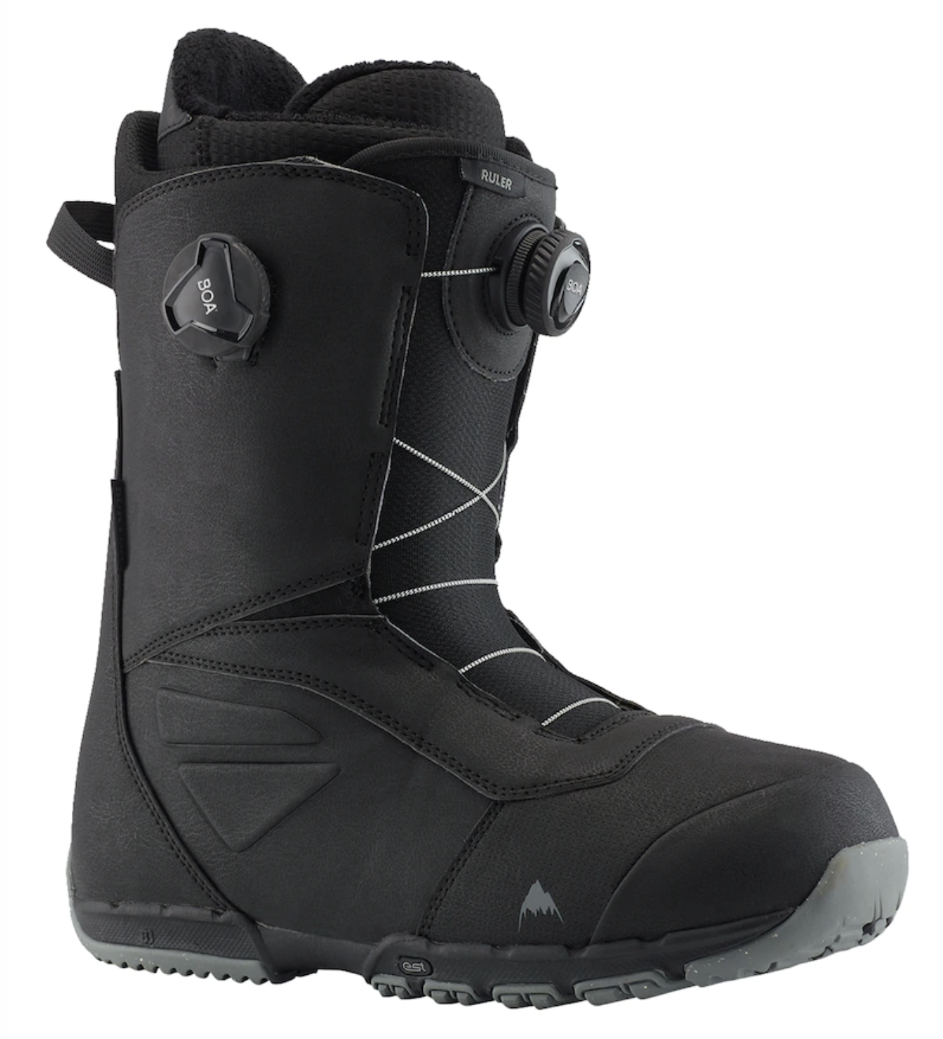 Burton Men's Ruler Boa Boot - Wide - Black