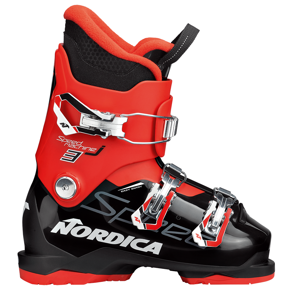 Nordica Kid's Speedmachine J3 - Black/Red