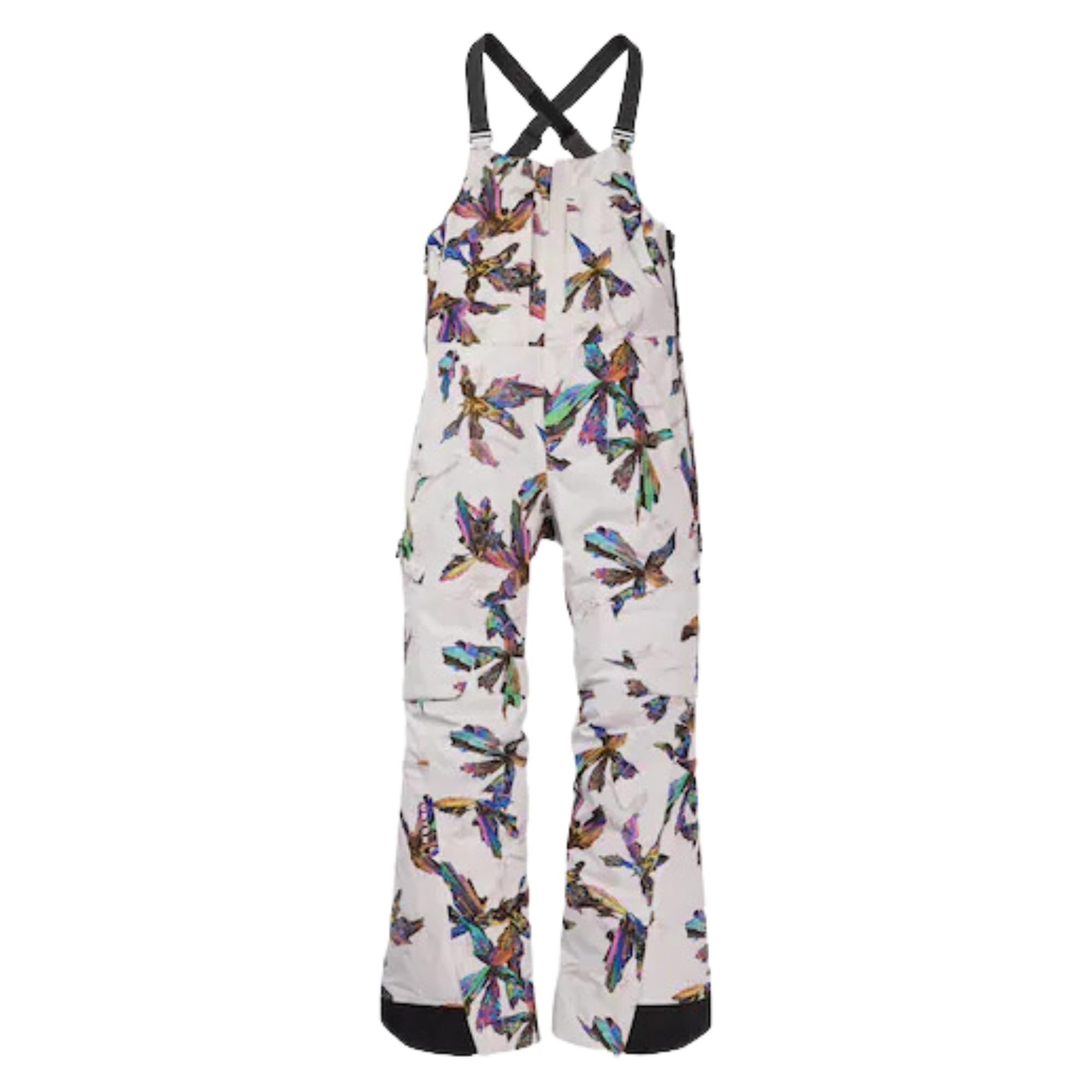 Burton Women's [ak] Kimmy GORE-TEX 2L Bib Pant - Stout White Crystals