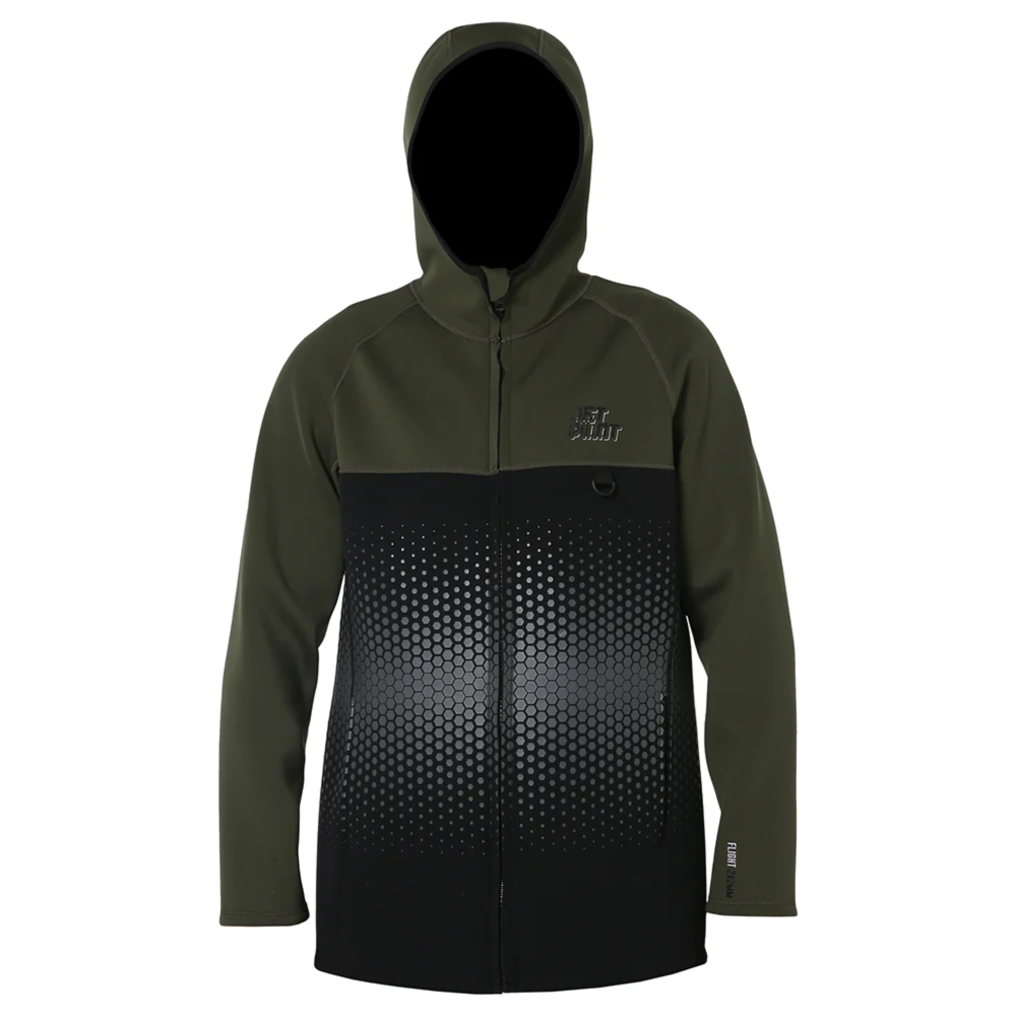 Jetpilot Flight Men's Hooded Tour Coat - Sage