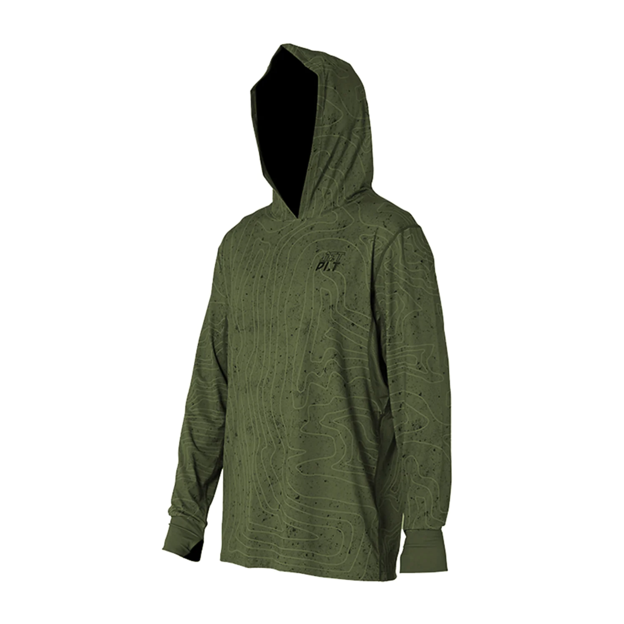 Jetpilot Venture LS Fishing Men's Pullover - Sage