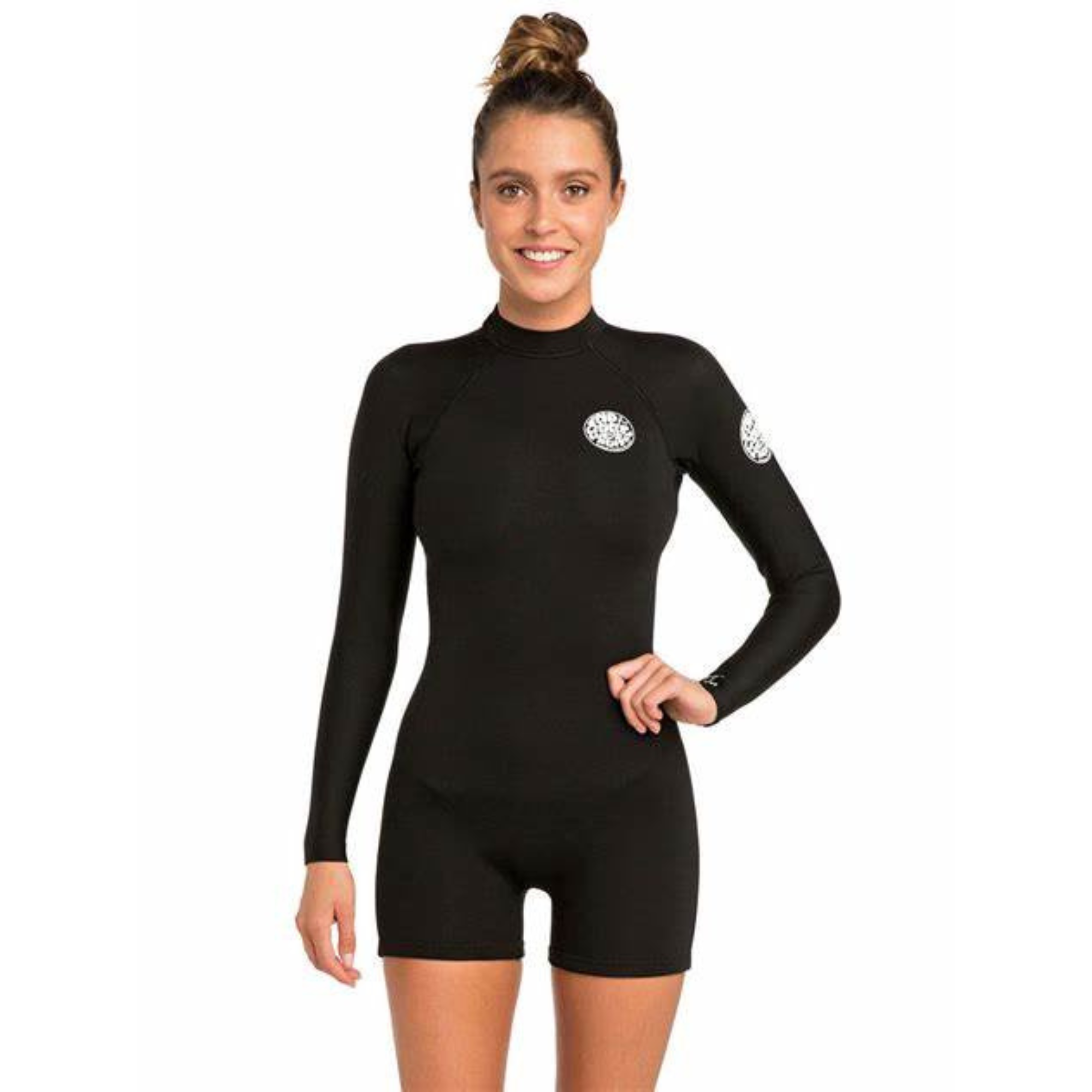 Ripcurl Women's G Bomb 22GB L/SL B/Zip Spring - Black