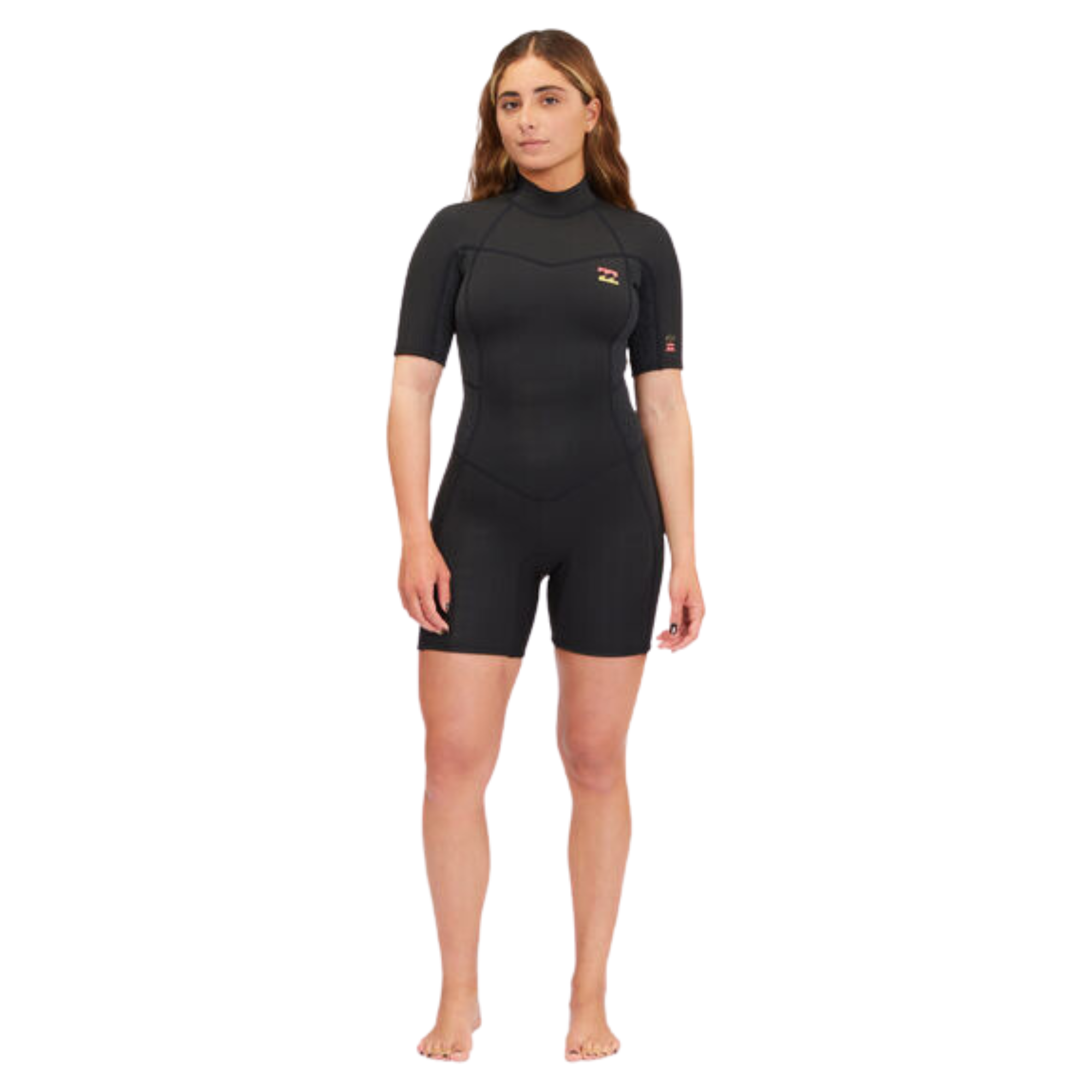 Billabong Women's 202 Synergy BZ SS Spring - Wild Black