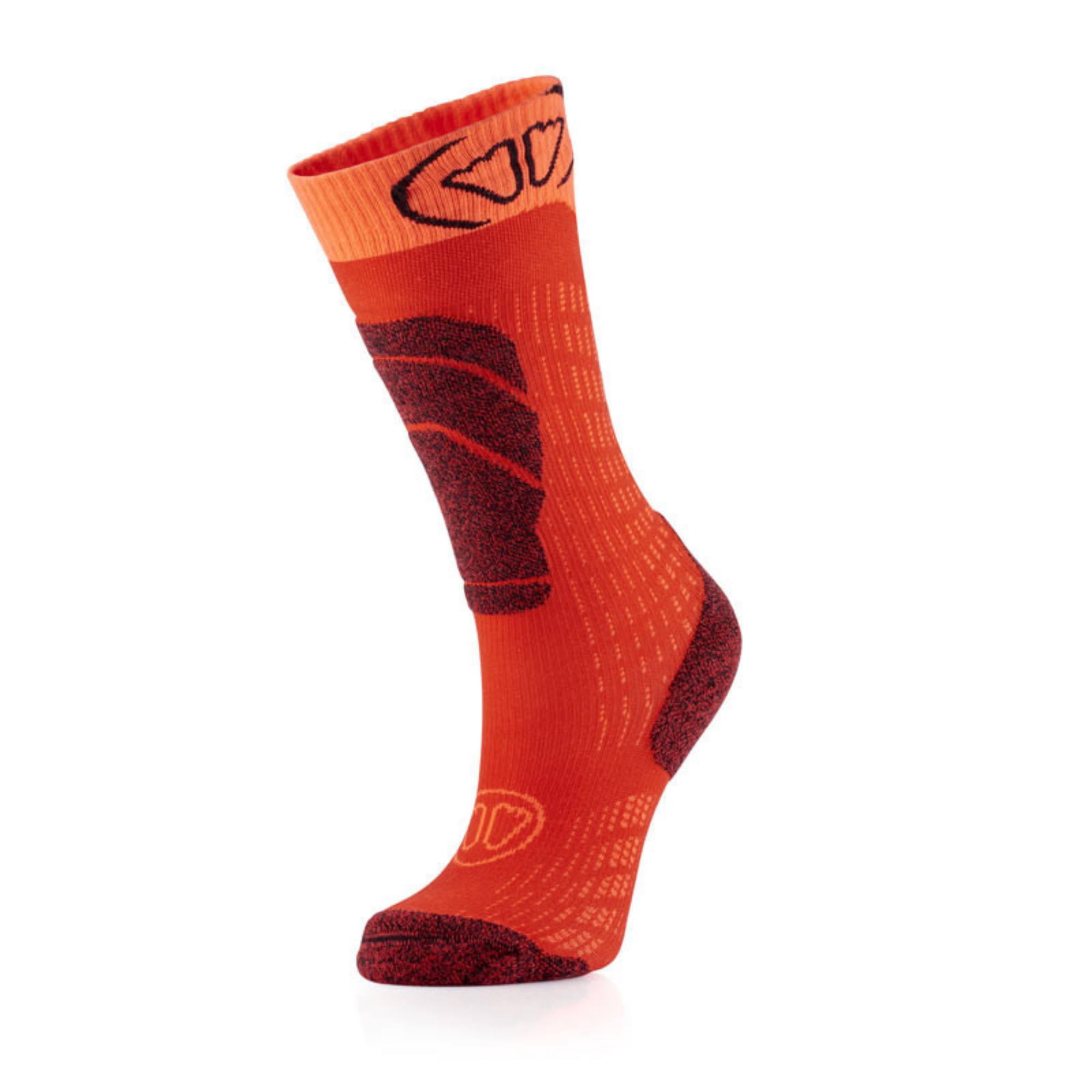 Sidas Ski Merino Junior - Red Orange