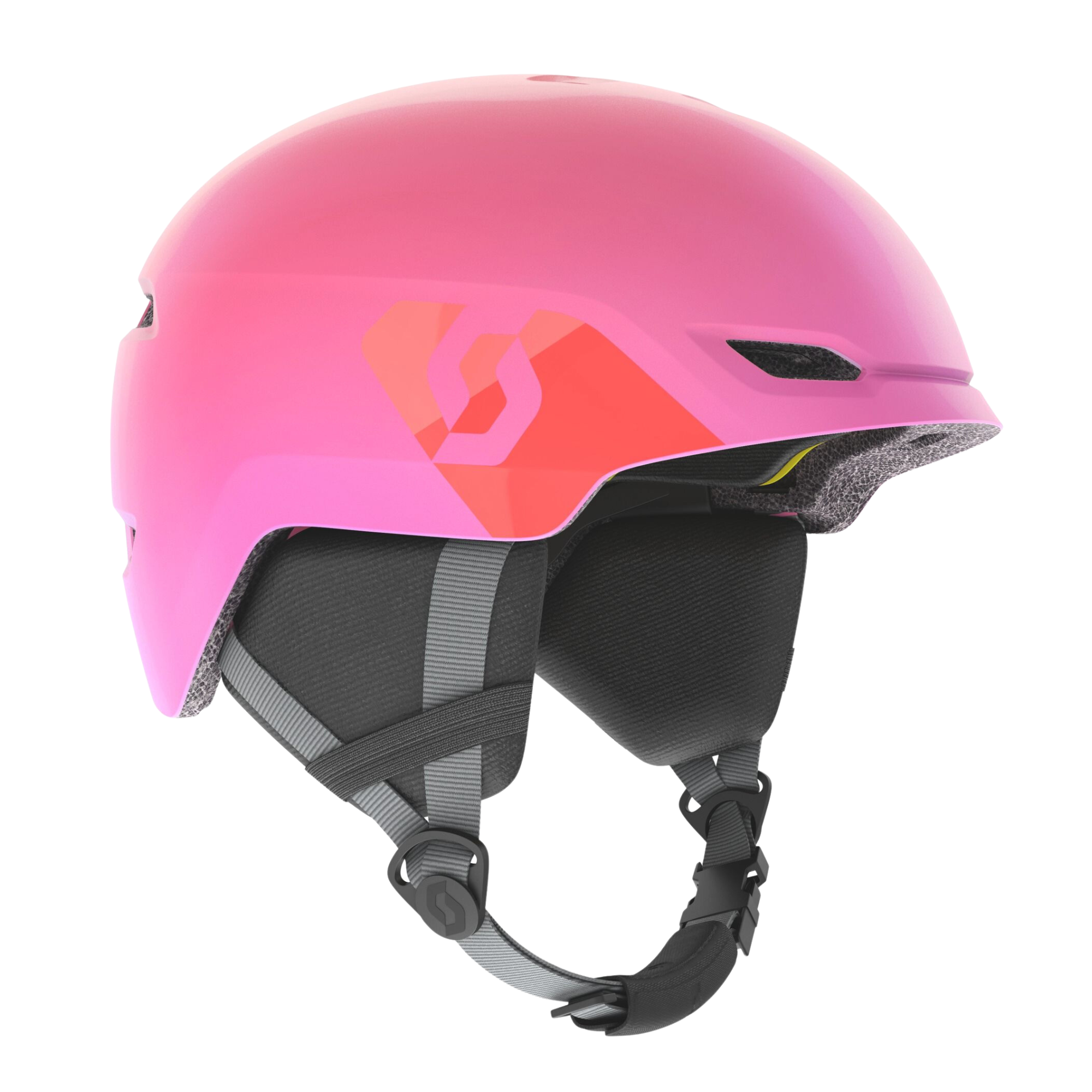 Scott Kid's Keeper 2 Plus MIPS Helmet - High Viz Pink