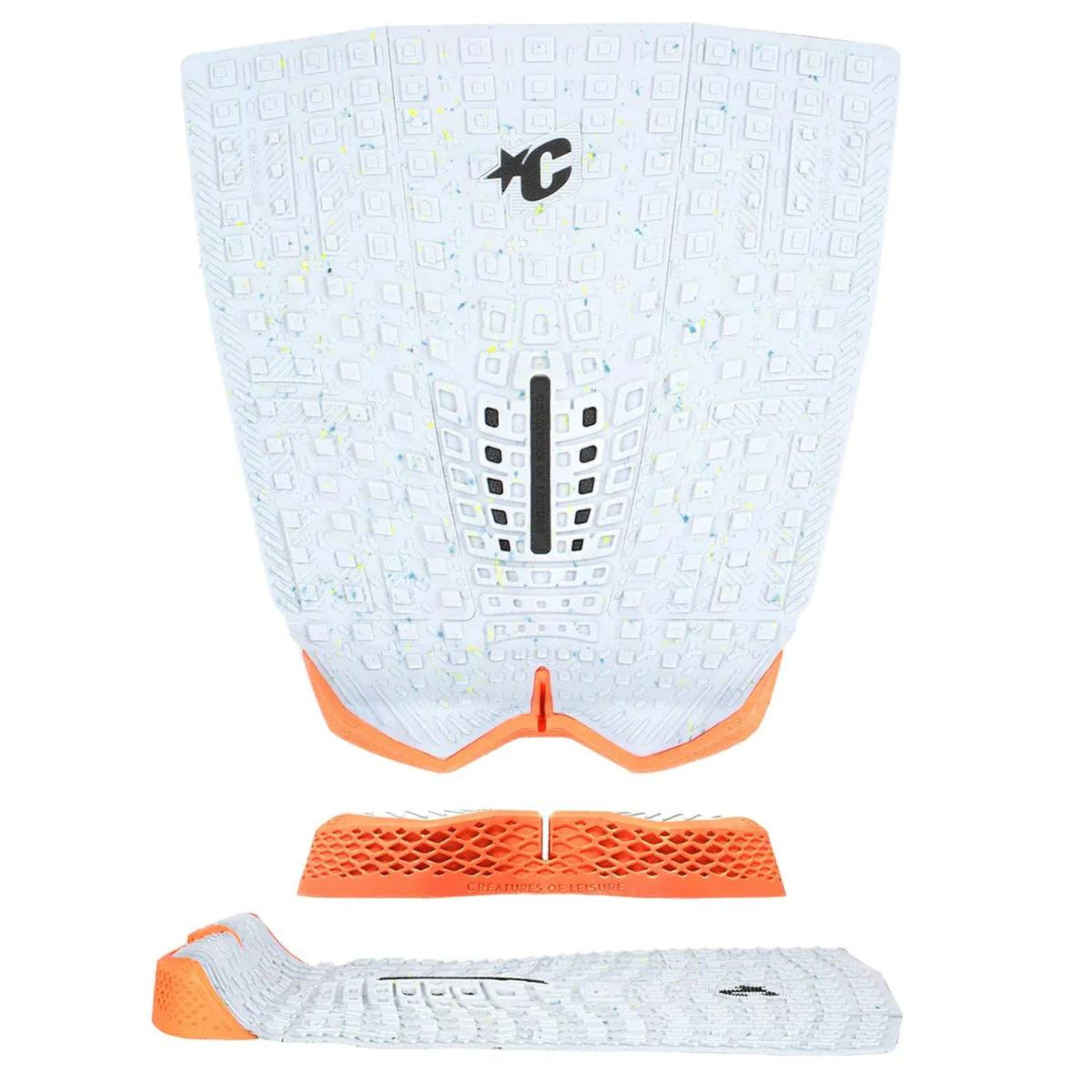 Creatures PROTO 1.4 Eco Grip - Platinum Speckle Flouro Red