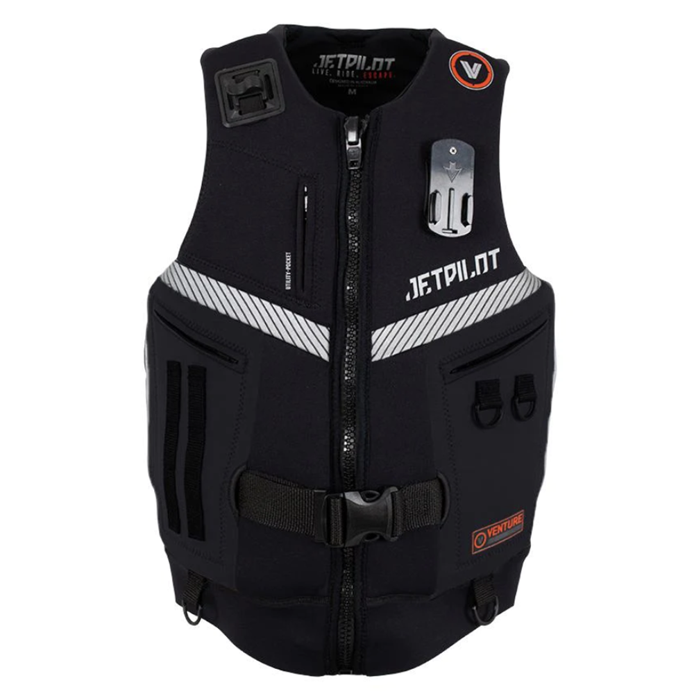 Jetpilot Men's Venture Bouyancy Vest - Black / Black