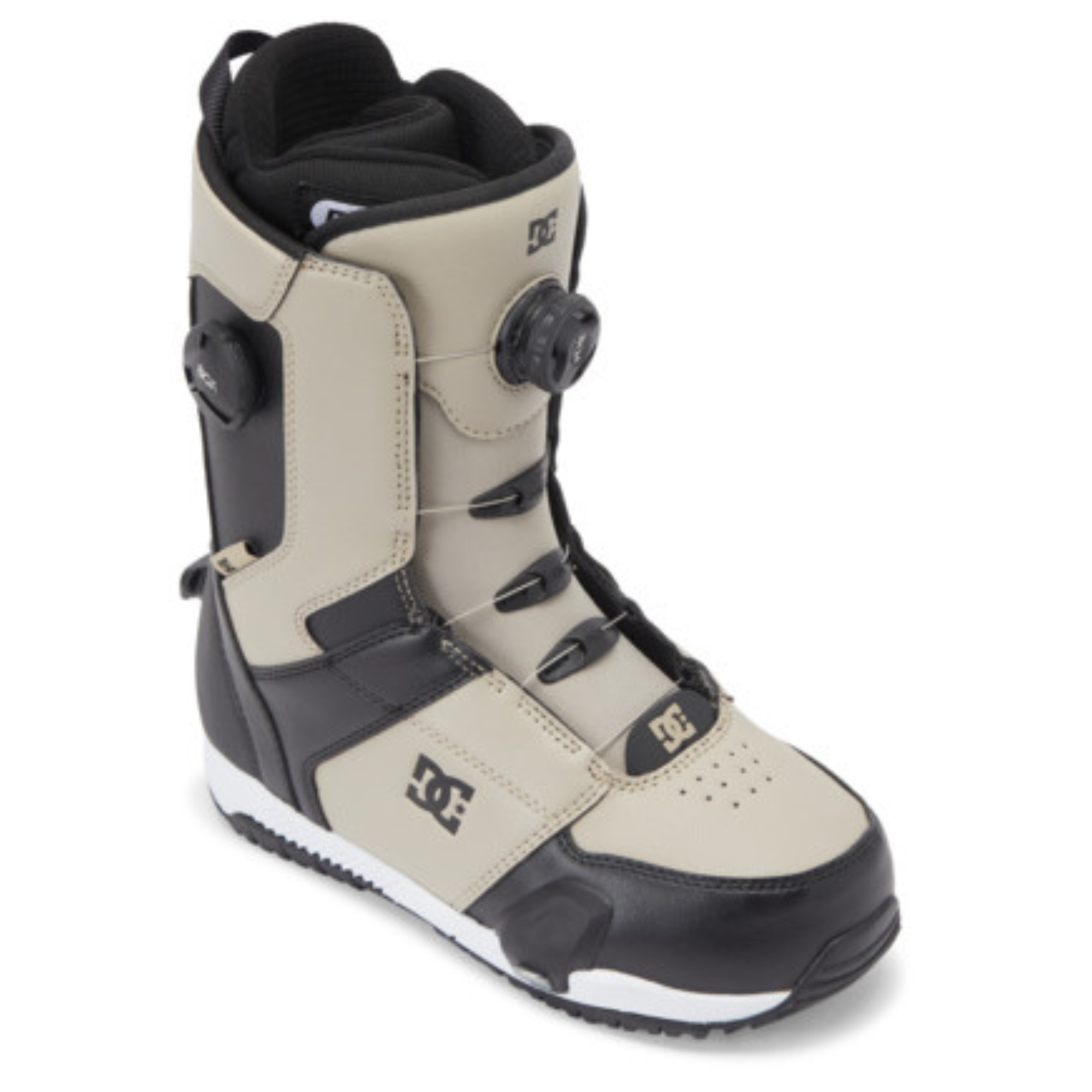 DC Men's Control Step On Boots - Brown/White